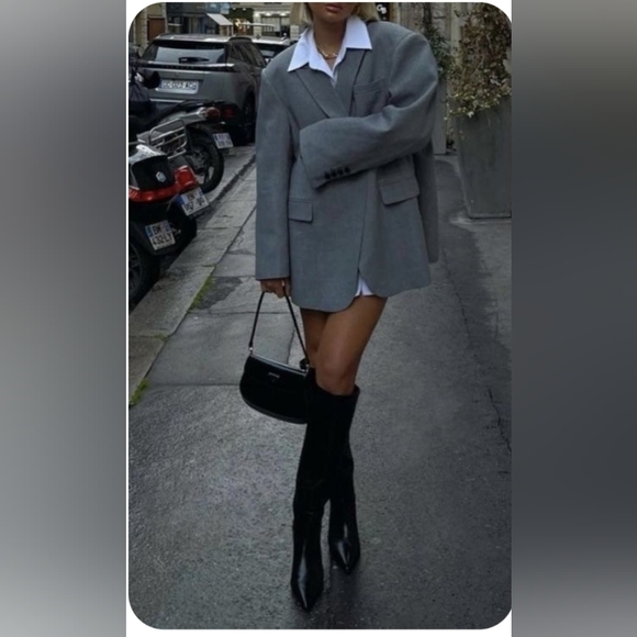 NWT Danillo Suit Jacket Blazer with Belt Luxury Plus 24W Washable! - Picture 16 of 16